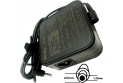 Asus eredeti adapter 65W19V(W.M)BK 4PHI EU csatlakozóval (B0A001-00046500_EU)