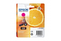 Epson T33434012, T33 bíborvörös (magenta) eredeti tintapatron