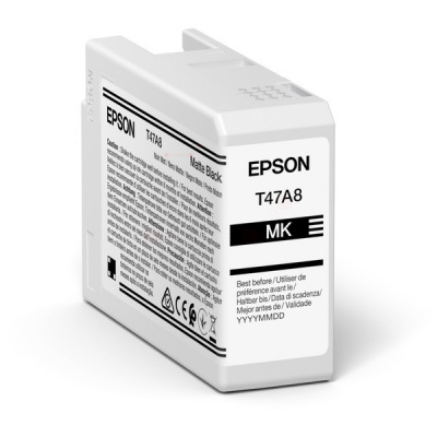 Epson C13T47A80N matt fekete (matte black) eredeti tintapatron