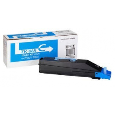 Kyocera Mita TK-865C cián (cyan) eredeti toner