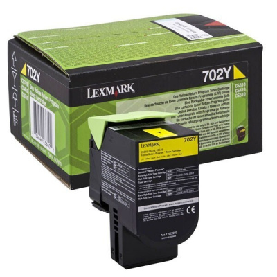 Lexmark 70C2XY0 sárga (yellow) eredeti toner