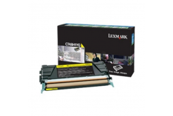 Lexmark C748H3YG sárga (yellow) eredeti toner