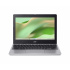 Acer Chromebook 311 CB311-12H-C1MG NX.KX1EC.004 Notebook, N100, 11,6", 1366x768, 4GB, 128GB eMMC, UHD, Chrome, Silver, 2R, Cseh billentyűzet