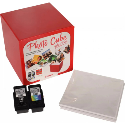 Canon PG-540 / CL-541 5225B012 színes (CMYK) multipack eredeti patronok + fotópapírok PP-201