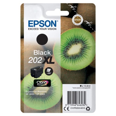 Epson 202 XL C13T02G14010 fekete (black) eredeti tintapatron