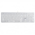 A4Tech FX50, Klávesnice CZ, klasická, nízkoprofilová typ drátová (USB), bílá
