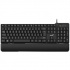 Genius KB-100XP, klávesnice CZ/SK, klasická, voděodolná, typ drátová (USB), černá, ergo předložka