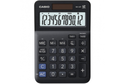 Casio Kalkulačka MS 20 F, černá, stolní s výpočtem DPH, dvanáctimístná