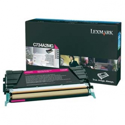 Lexmark C734A2MG bíborvörös (magenta) eredeti toner