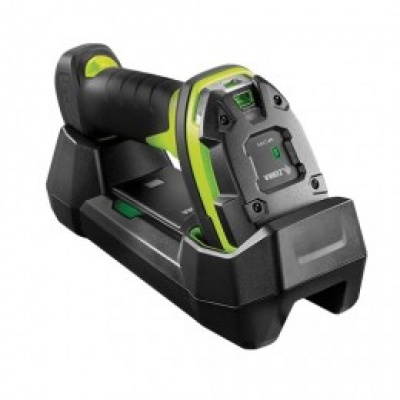 Zebra ipari vonalkódolvasó DS3678-ER 2D tartós GREEN DS3678-ER3U4602FVW, vibráció FORKLIFT CRADLE USB TRICKLE CHARGE KIT