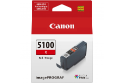 Canon PFI-5100 R 6958C001 piros (red) eredeti tintapatron