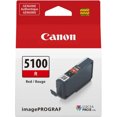 Canon PFI-5100 R 6958C001 piros (red) eredeti tintapatron