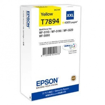 Epson T789440 sárga (yellow) eredeti tintapatron
