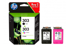 HP 303 3YM92AE színes (CMYK) multipack eredeti patronok