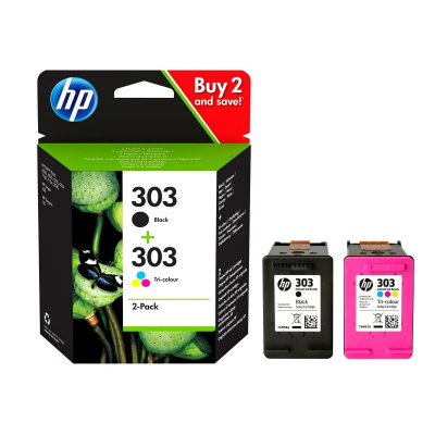 HP 303 3YM92AE színes (CMYK) multipack eredeti patronok