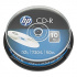 HP CD-R, CRE00019-3, 69308, 10-pack, 700MB, 52x, 80min., 12cm, nyomtatás nélkül, cake box, adatarchívumhoz, sérült csomagolás