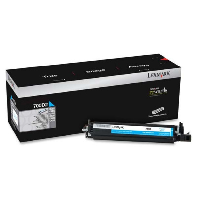 Lexmark 70C0D20 cián (cyan) eredeti developer
