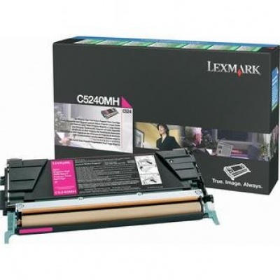 Lexmark C5240MH bíborvörös (magenta) eredeti toner