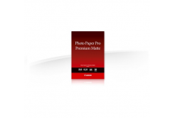 Canon Photo paper premium matte, fotópapírok, matt, fehér, A4, 210 g/m2, 20 db, FA-PM1 A4, inkoustový