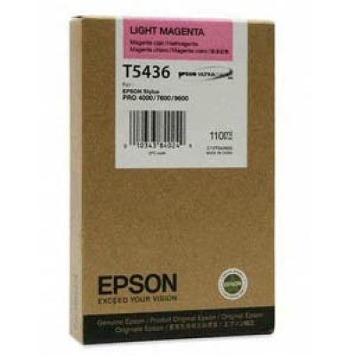 Epson T543600 világos bíborvörös (light magenta) eredeti cartridg