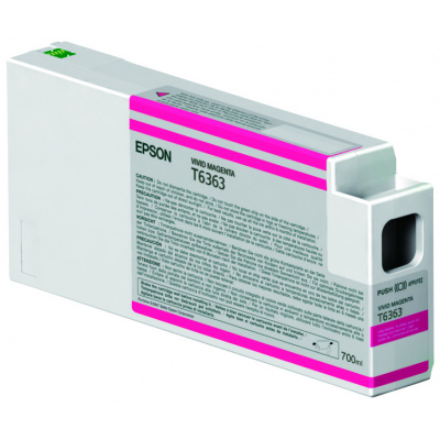 Epson T6363 C13T636300 bíborvörös (vivid magenta) eredeti tintapatron