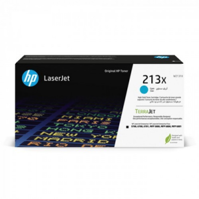 HP 213X W2131X cián (cyan) eredeti toner
