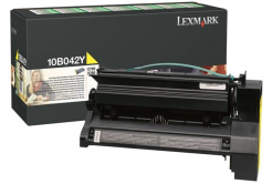 Lexmark 10B042Y sárga (yellow) eredeti toner