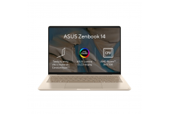 ASUS Zenbook 14/UX3480KA-OLED020W/AI5-330/14"/WUXGA/16GB/512GB/AMD int/W11H/Arany/2R