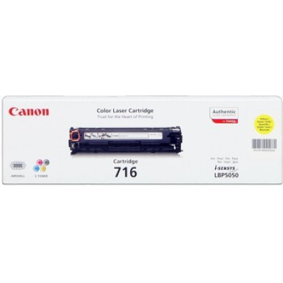 Canon CRG-716 sárga (yellow) eredeti toner