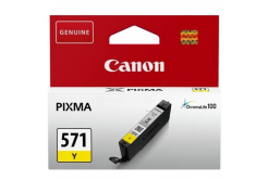 Canon CLI-571Y sárga (yellow) eredeti tintapatron