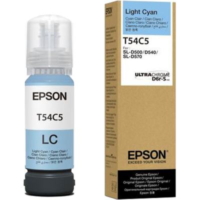 Epson T54C5 C13T54C520 világos cián (light cyan) eredeti tinta