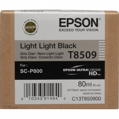 Epson T8509 C13T850900 világos fekete (light black) eredeti tintapatron