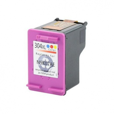Utángyártott tintapatron a HP 304XL N9K07AE színes (color) 