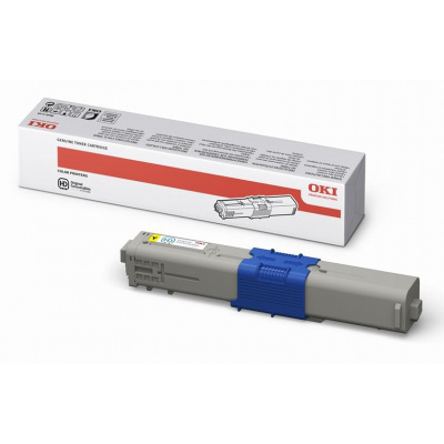 OKI 46508709 sárga (yellow) eredeti toner