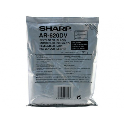 Sharp AR-620DV fekete (black) eredeti developer