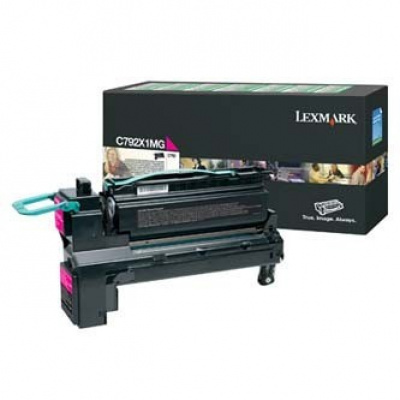 Lexmark C792X1MG bíborvörös (magenta) eredeti toner
