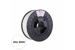 C-Tech 3DF-P-ASA1.75-9003 3D filament, PREMIUM LINE, ASA, közlekedési fehér, 1,75mm, 1kg
