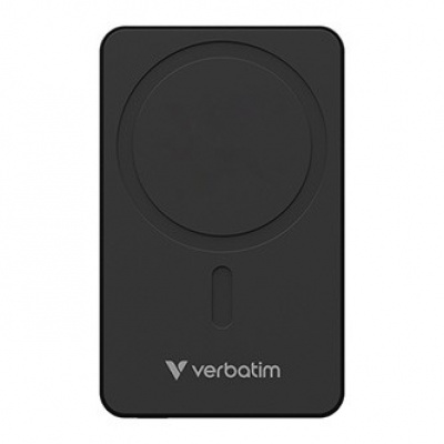Verbatim 32225 vezeték nélküli töltéssel ellátott power bank, 5V, 5000mAh, fekete
