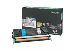 Lexmark C5240CH cián (cyan) eredeti toner
