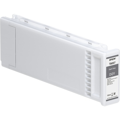 Epson T8007 C13T800700 sötét szürke (dark gray) eredeti tintapatron