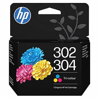 HP 302/304 B7RT6AE színes (color) eredeti tintapatron