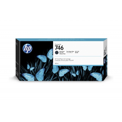 HP eredeti tintapatron P2V82A, HP 746, photo black, 300ml, HP HP DesignJet Z6, Z9+