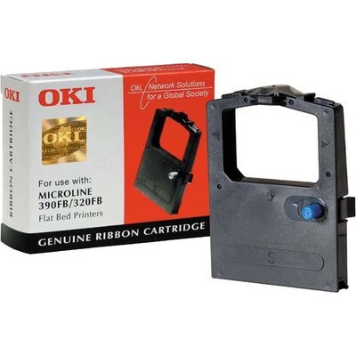 OKI 9002310, fekete, eredeti festékszalag