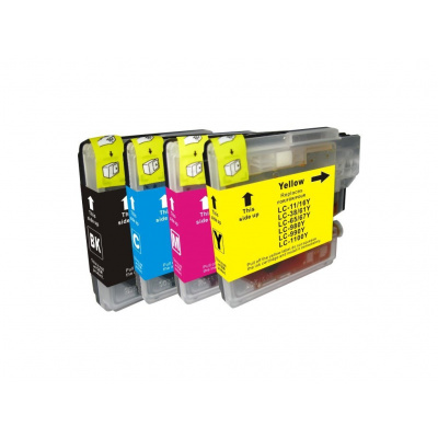 Brother LC-980/LC-985/LC-1100 multipack utángyártott tintapatron