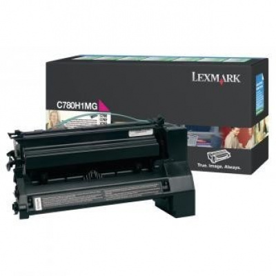 Lexmark C780H1MG bíborvörös (magenta) eredeti toner