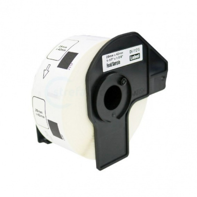 Brother DK-11215, 29mm x 42mm, 700db, utángyártott címketekercs