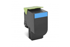 Lexmark 80C2SC0 cián (cyan) utángyártott toner