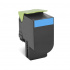 Lexmark 80C2SC0 cián (cyan) utángyártott toner