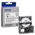 Epson LK-4WBA5 C53S654904 6mm x 9m, fekete nyomtatás / fehér alapon, eredeti zsugorcső