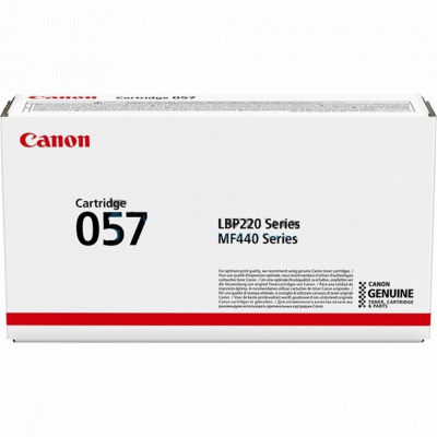 Canon 057 3009C002 fekete (black) eredeti toner 